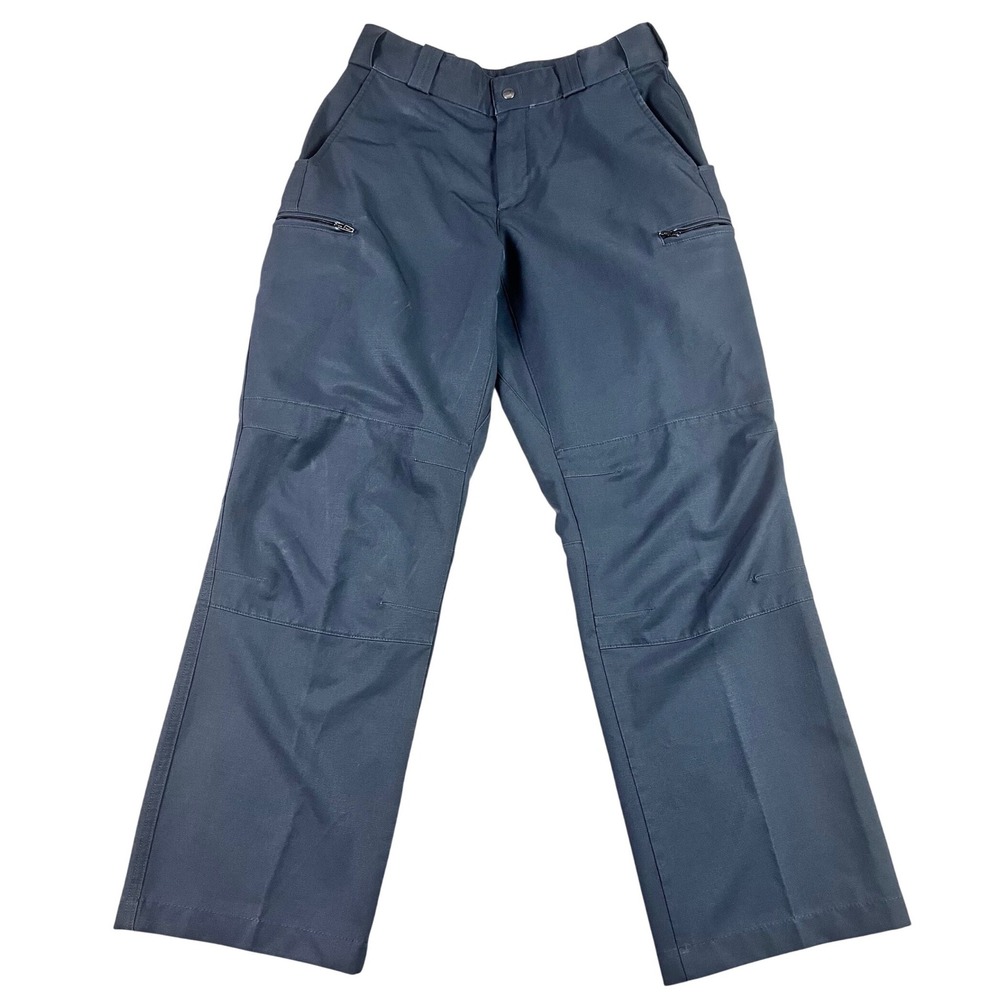 Blauer Flexrs Tactical Pants Mens 30x30* Reg Navy Ripstop Cargo Trousers 8666